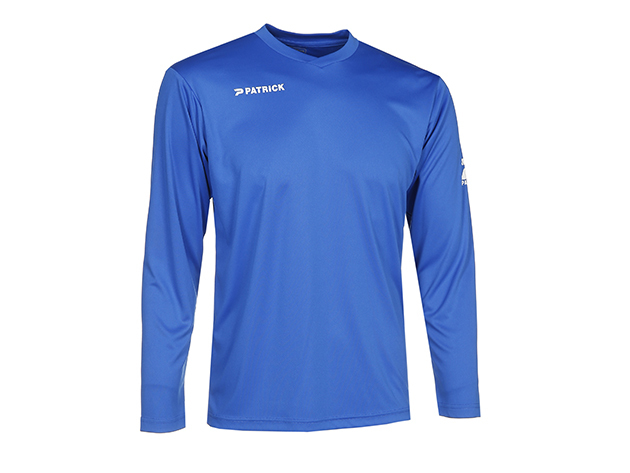 Tricou cu maneca lunga PAT105 Albastru