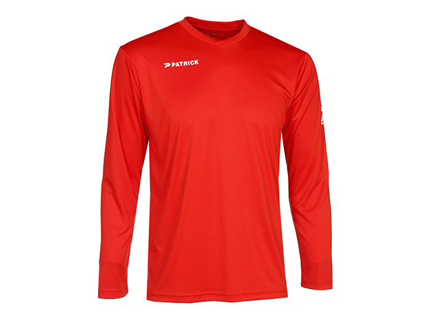 Tricou cu maneca lunga PAT105 Rosu